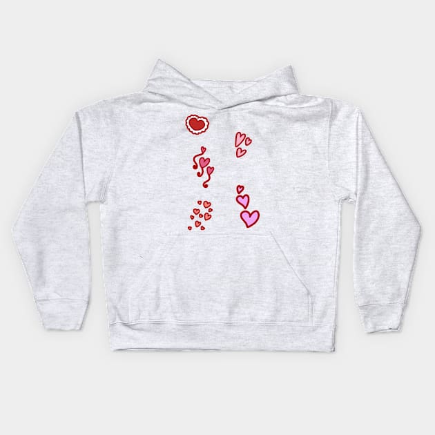 Valentine's Day! Kids Hoodie by saradaboru